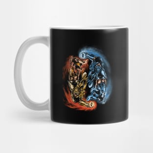 mortal combat yin yang Mug